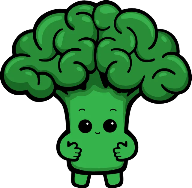 Brocco, the Wit Games broccoli mascot